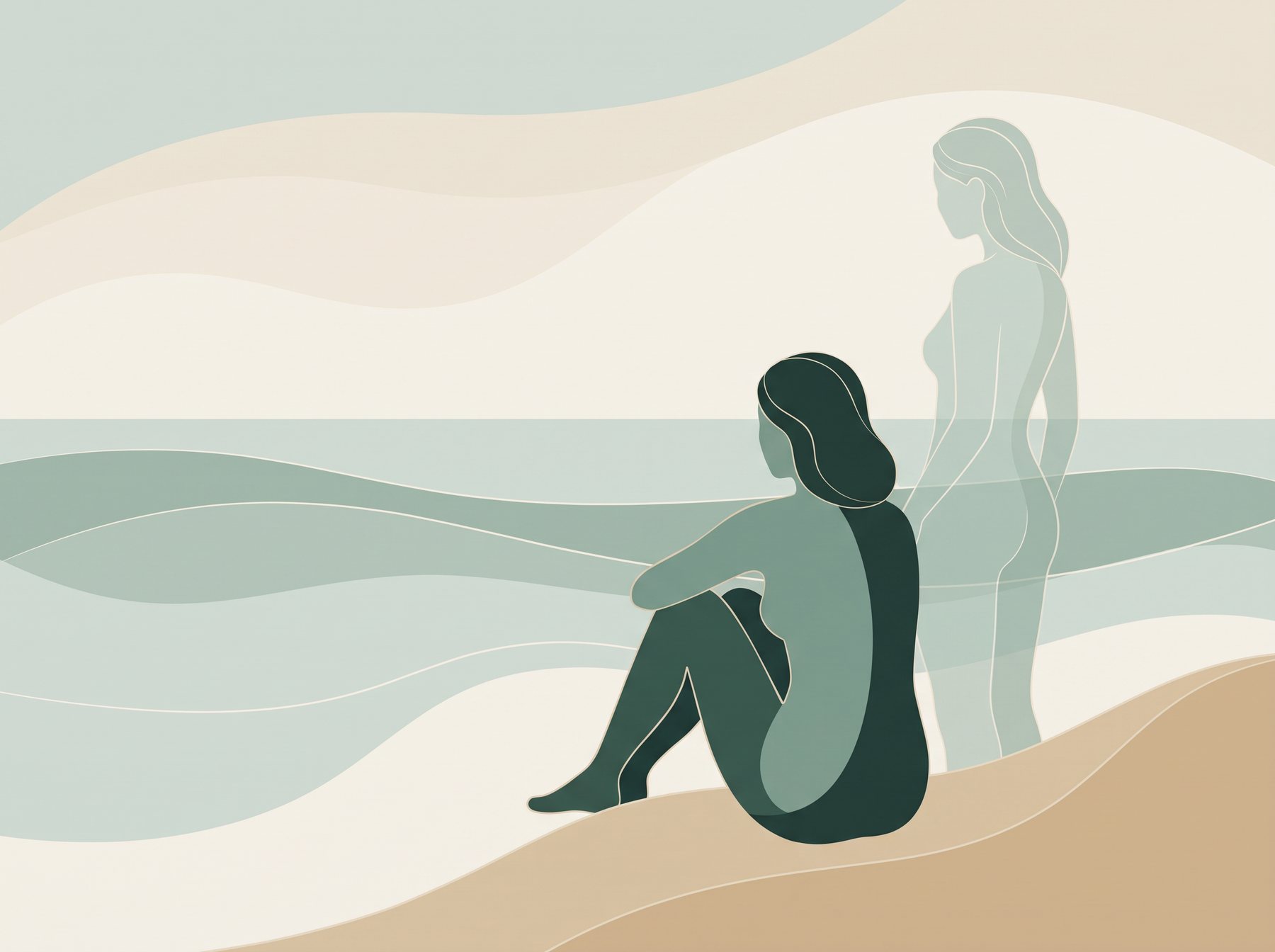 Illustratie bij hypnotherapie voor trauma en emoties