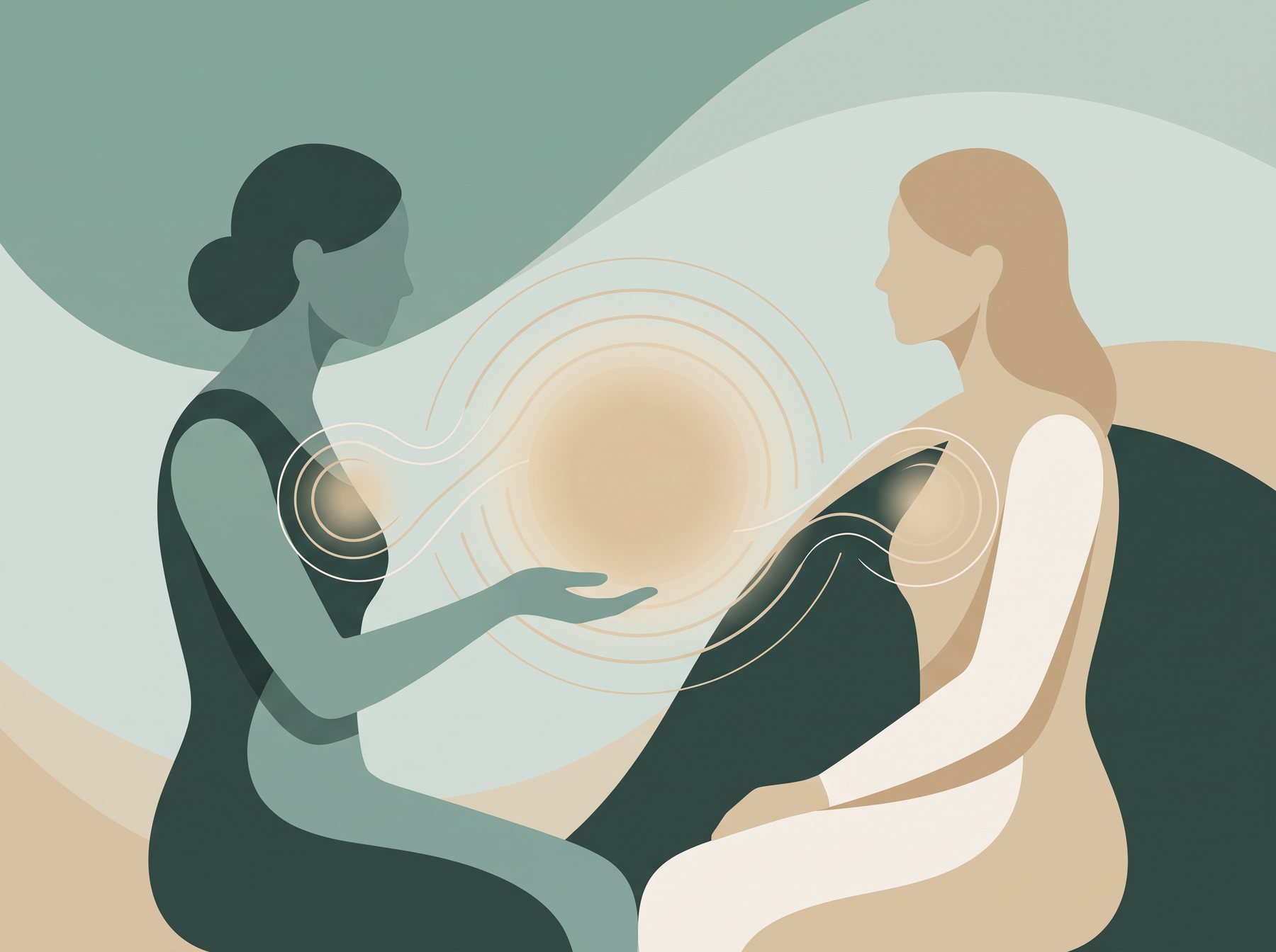 Illustratie bij hypnotherapie voor trauma en emoties